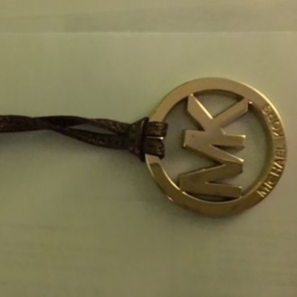 Michael Kors MK Logo Purse FOB Bronze leather/Gold